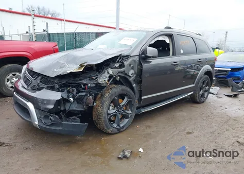 2020 Dodge Journey Crossroad из США, поврежденный, VIN 3C4PDCGB4LT271100